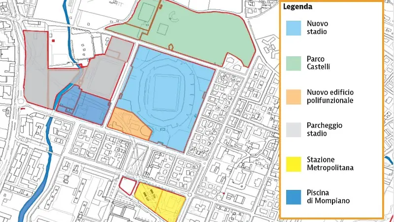 La nuova area del Rigamonti