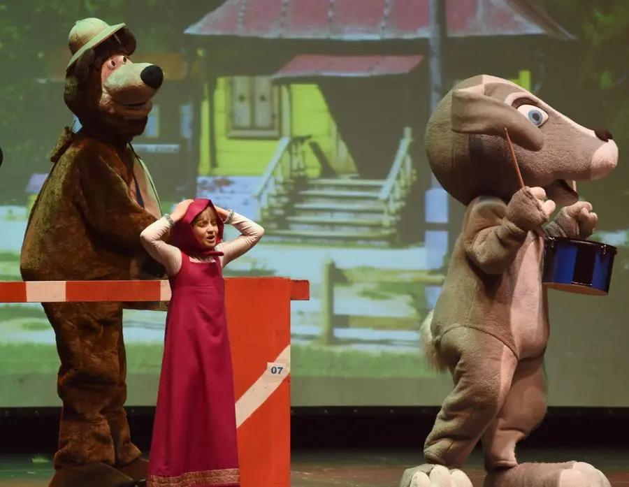 Masha e Orso protagonisti al PalaBanco