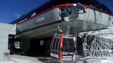La nuova cabinovia di Adamello Ski