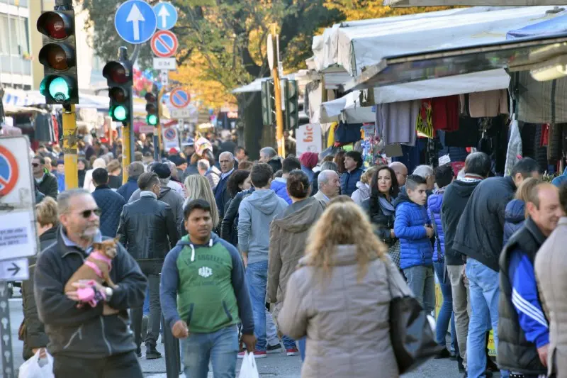 Fiera di Ognissanti in via Milano