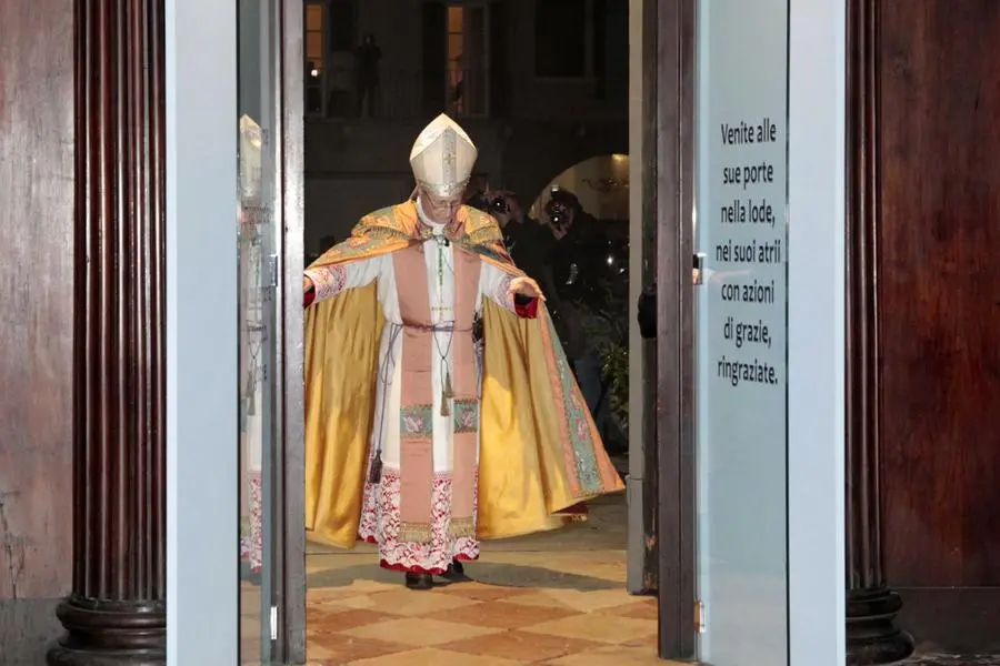 L'apertura della Porta Santa in Duomo