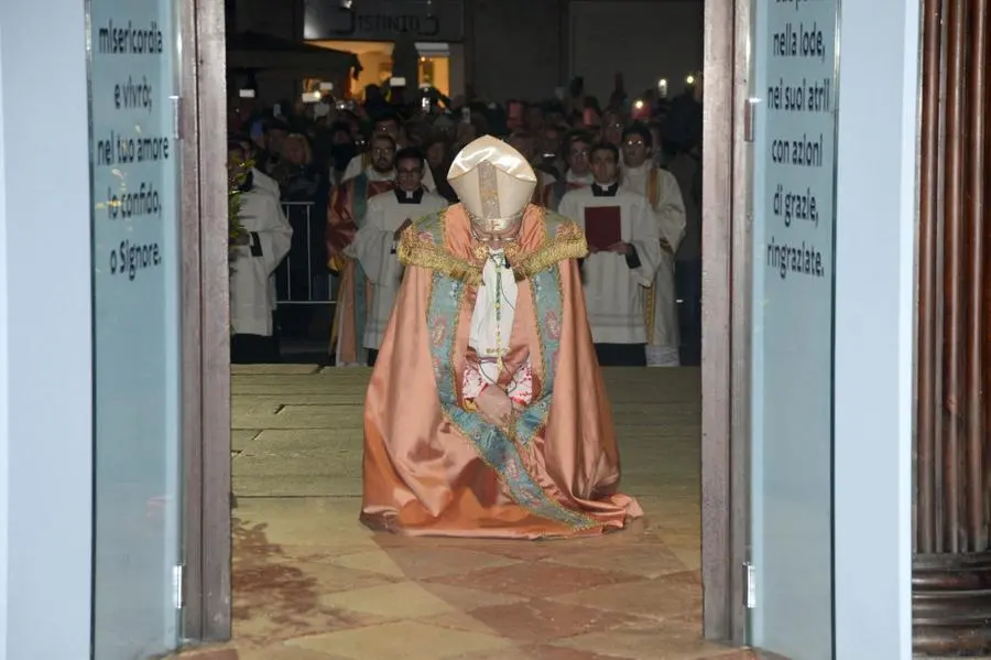 L'apertura della Porta Santa in Duomo