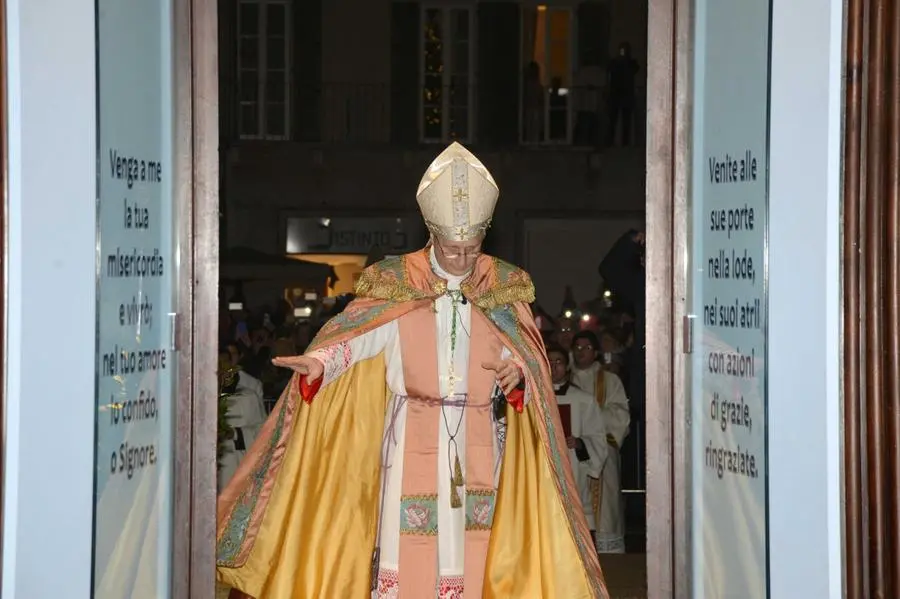 L'apertura della Porta Santa in Duomo