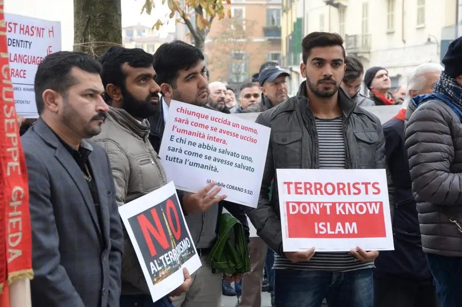 Manifestazione contro il terrorismo