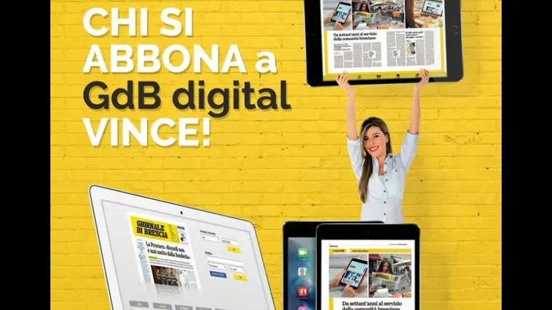 Lo slogan di lancio del concorso GdB Digital 2015