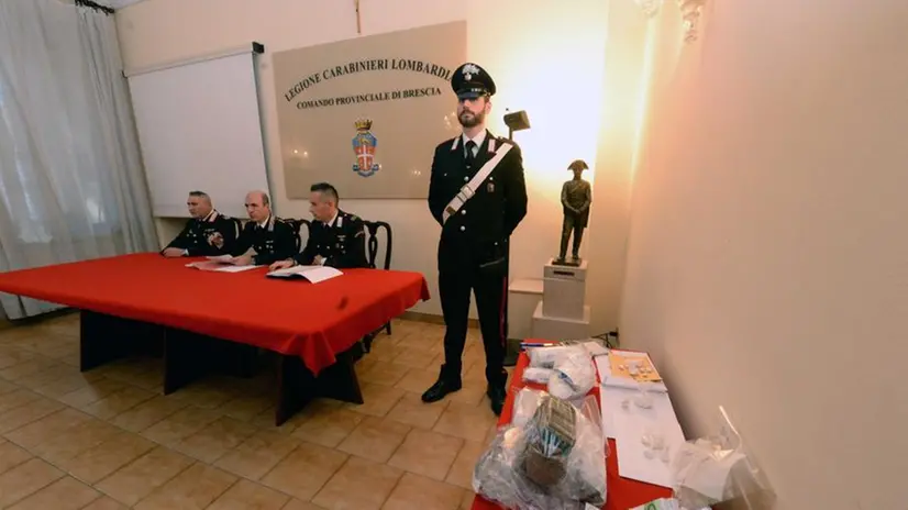 Vobarno, operaio arrestato per spaccio