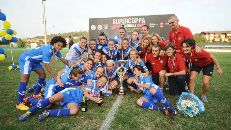 Brescia femminile, Supercoppa bis