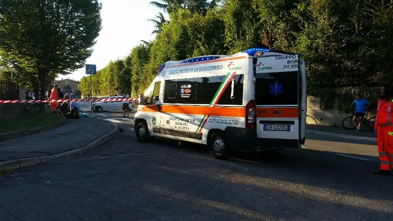 Tragedia a Passirano, morto il motociclista