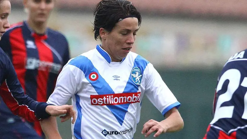 Daniela Sabatino, attaccante del Brescia e della Nazionale