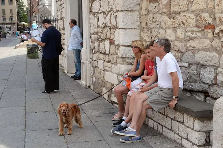 Turisti a Brescia