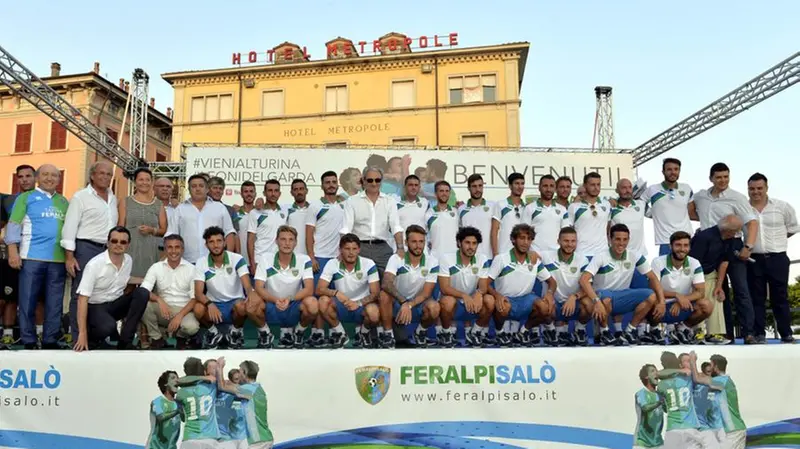 La presentazione della FeralpiSalò