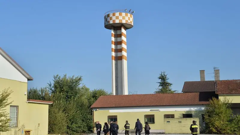 Profughi, sopralluogo alla Serini