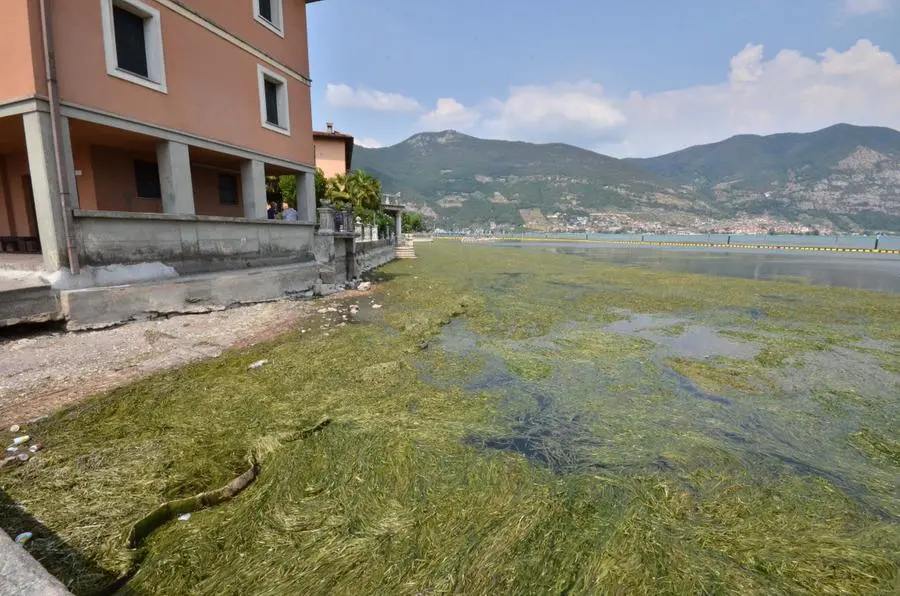 Livelli bassi nei laghi bresciani