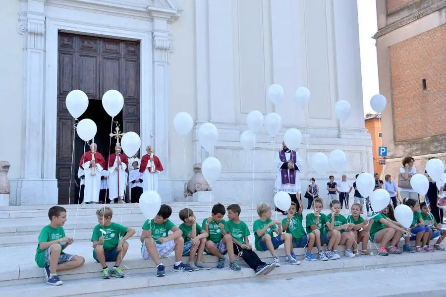 L'addio a Michela D'Annunzio