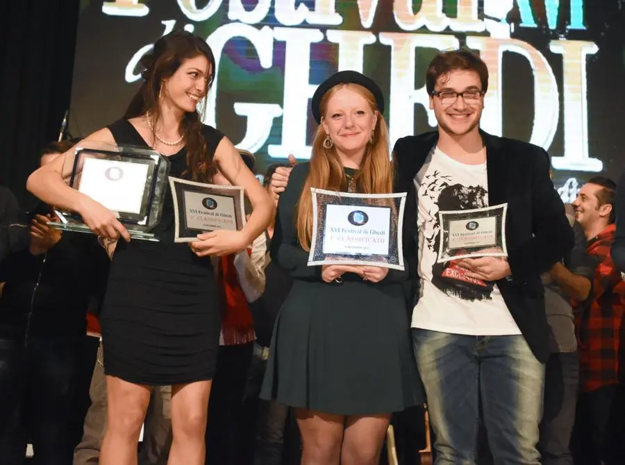 Luchi, vincitrice del Festival di Ghedi, e l'ospite Annalisa