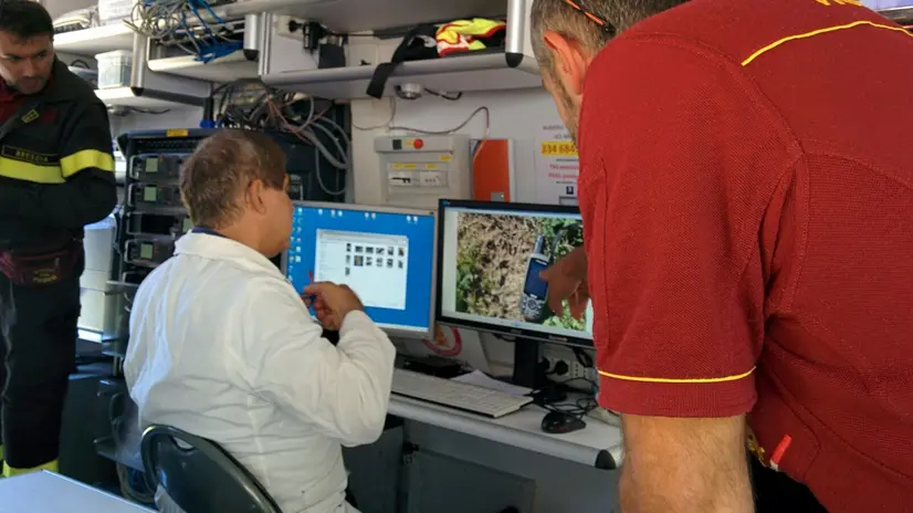 L'analisi delle impronte rinvenute in Torbiera