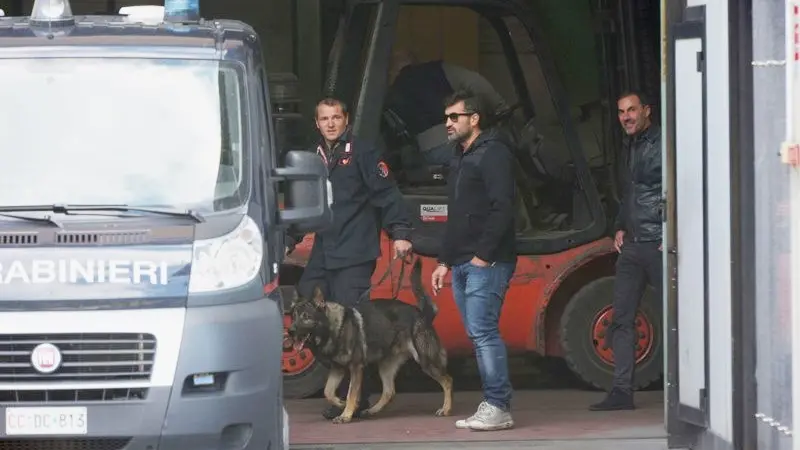 Scientifica e unità cinofile di nuovo alla Bozzoli