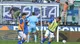 Il riscaldamento del Brescia al Rigamonti