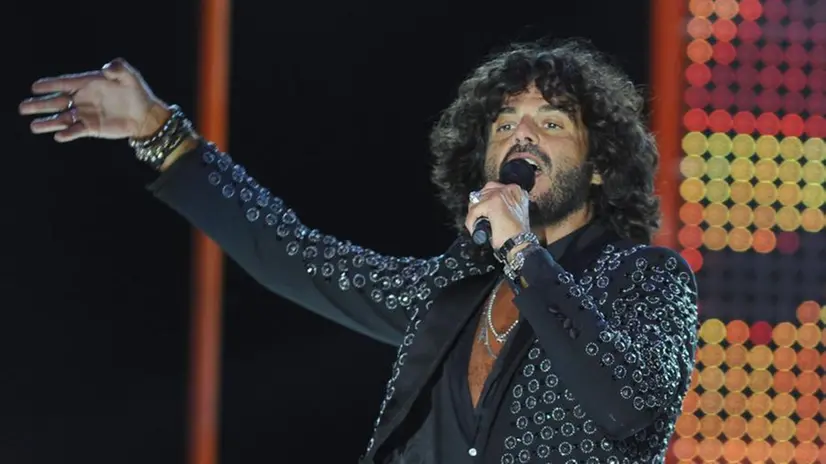 Il concerto di Francesco Renga in piazza Loggia