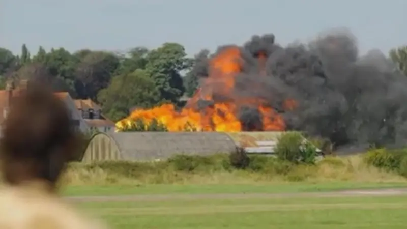 La tragedia all'air show
