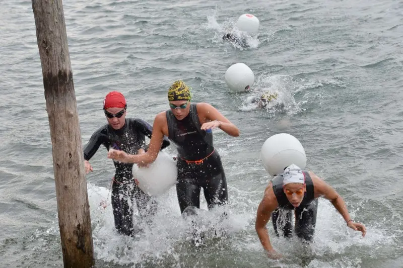 La traversata del lago d'Iseo 2015