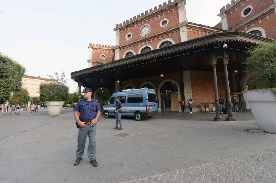 Stazione ferroviaria al centro dei controlli