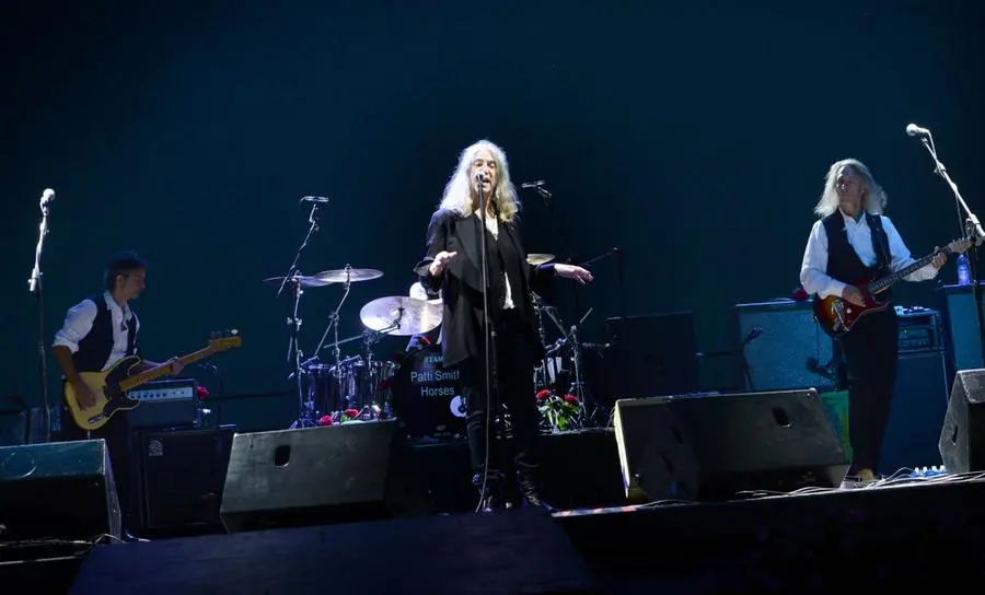 Il concerto di Patti Smith al Vittoriale