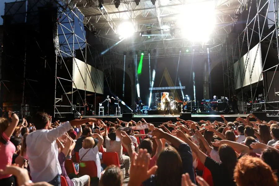 Il concerto di Anastacia in piazza Loggia
