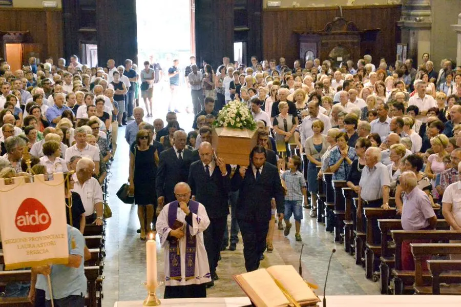 I funerali di Maria Grazia