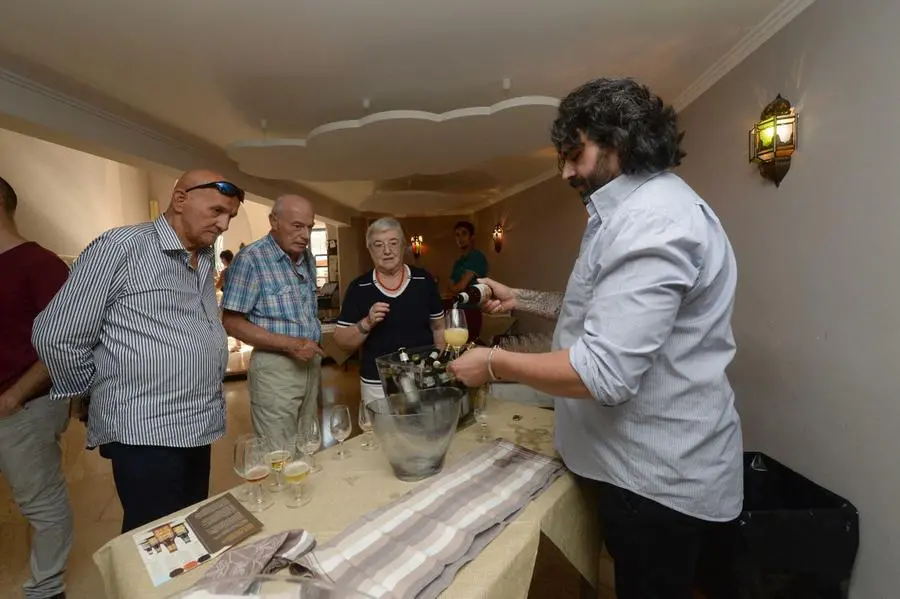 La presentazione della Taybeh Beer