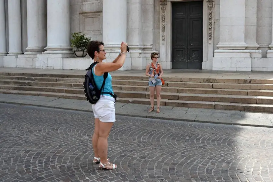 Turisti a Brescia