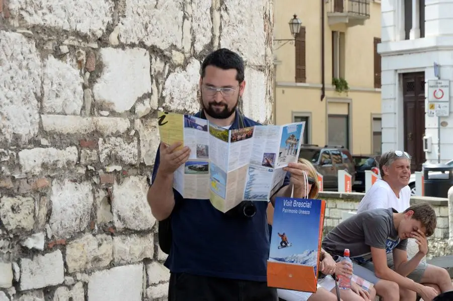 Turisti a Brescia