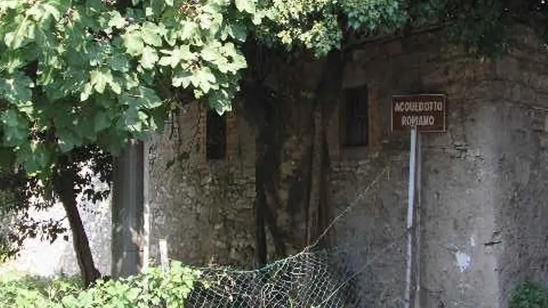 Villa Carcina, acquedotto romano da salvare