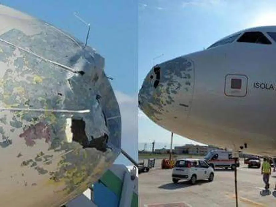 I danni della grandinata