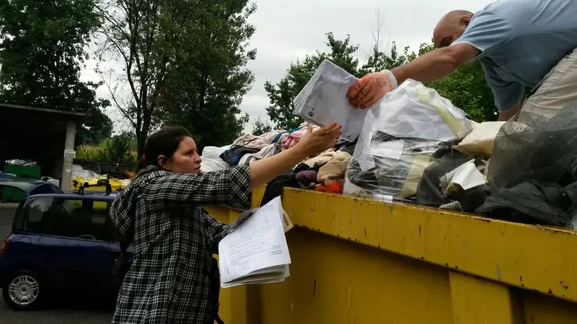 La manifestazione a Trenzano