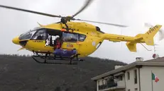 eliambulanza in volo