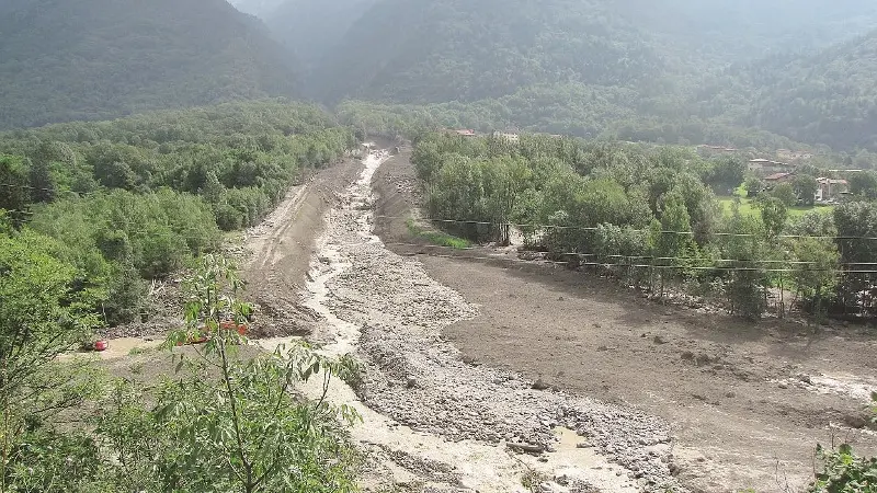 L'esondazione del 2012 in Valcamonica