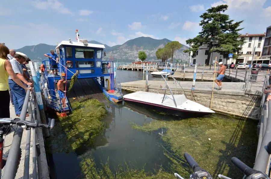 Livelli bassi nei laghi bresciani