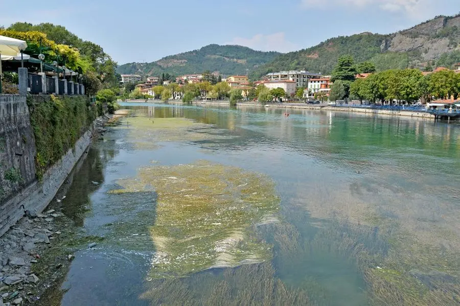 Livelli bassi nei laghi bresciani