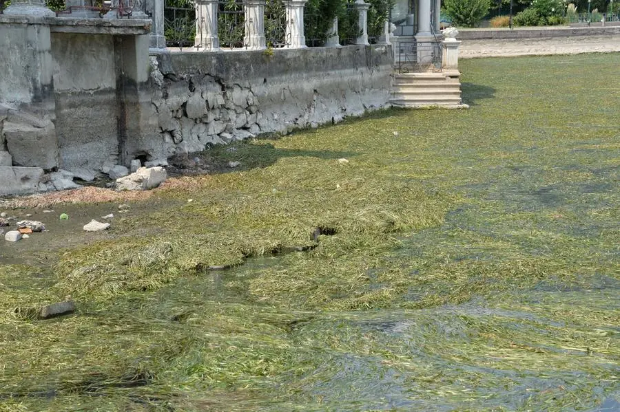 Livelli bassi nei laghi bresciani