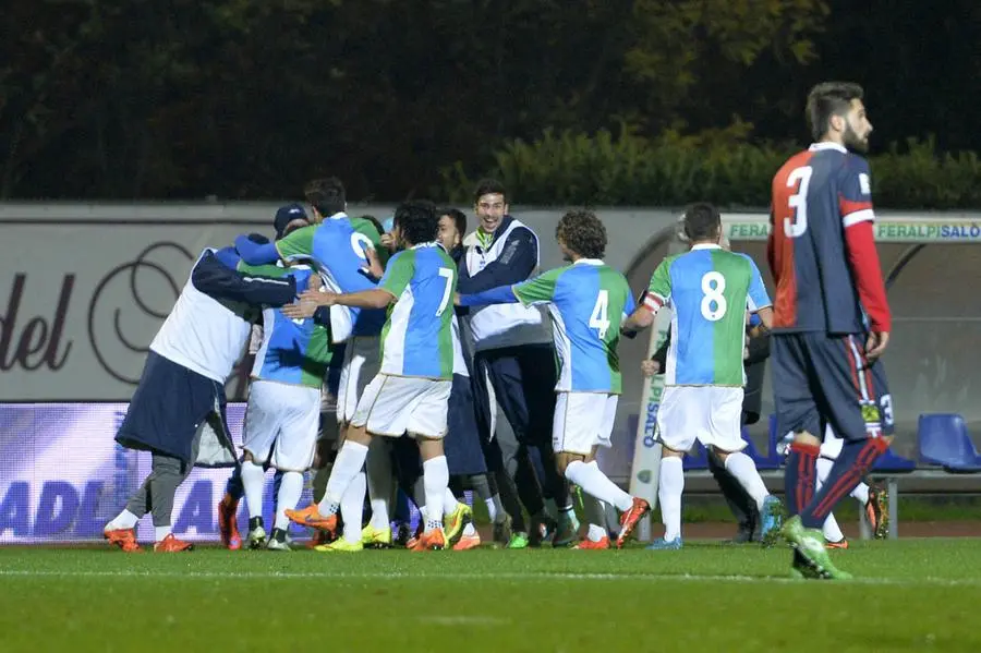 La FeralpiSalò batte il Lumezzane 2-1