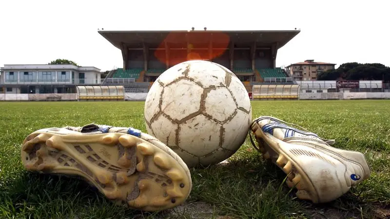 Uno stadio di calcio