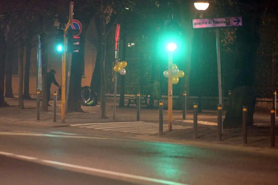 Allarme bomba in via Milano