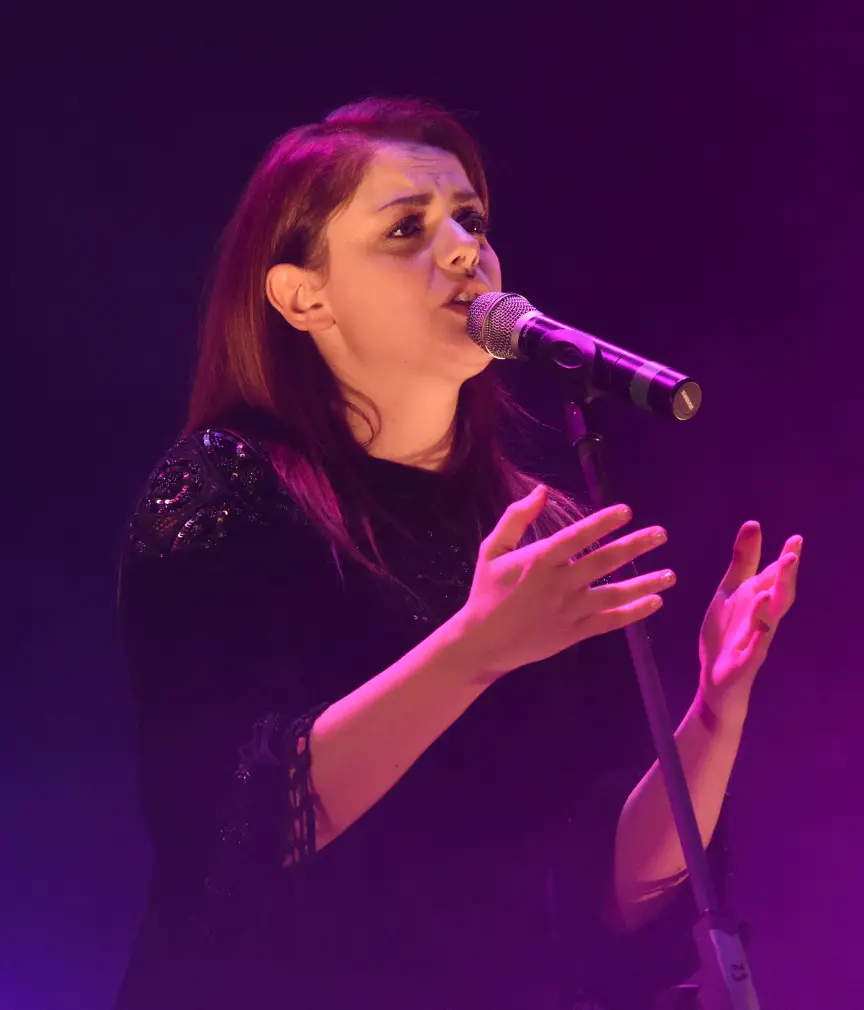 Luchi, vincitrice del Festival di Ghedi, e l'ospite Annalisa