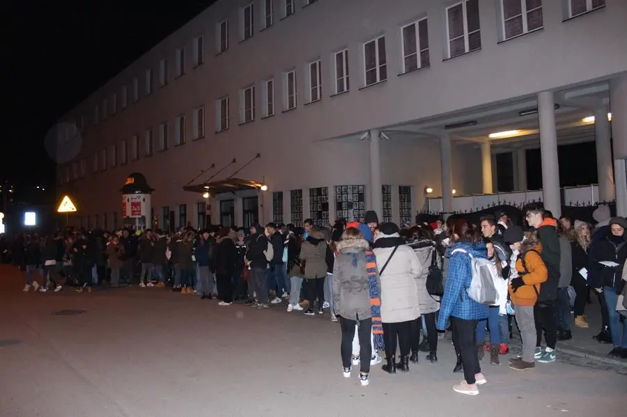 Gli studenti in viaggio col Treno per Auschwitz