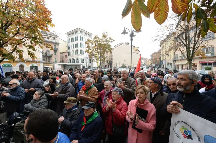 Manifestazione contro il terrorismo