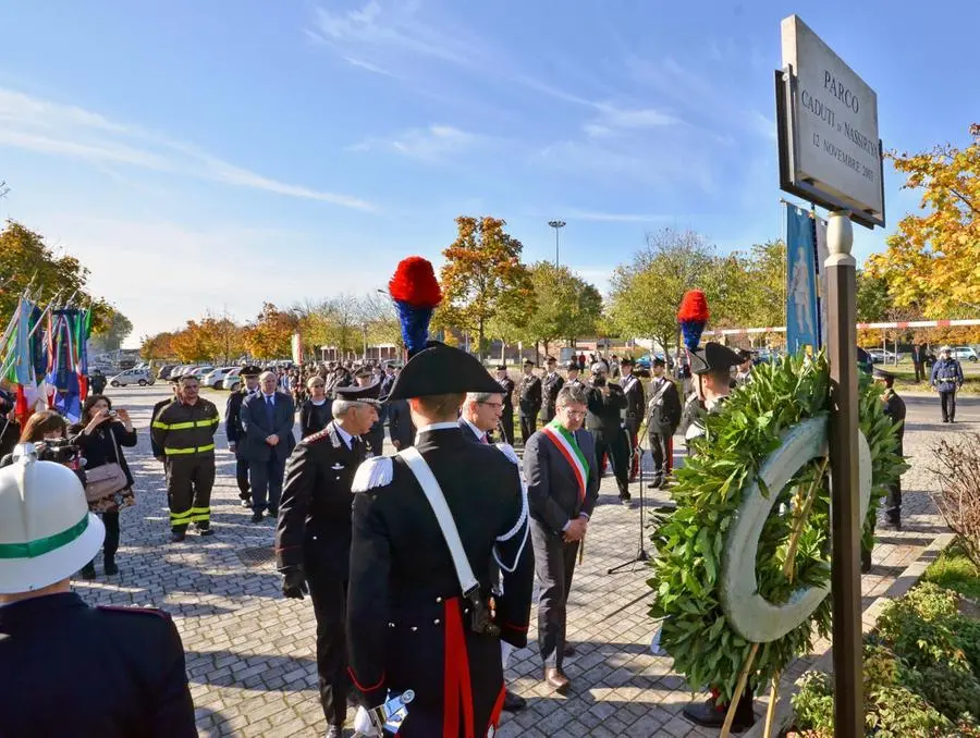 La commemorazione dei caduti di Nassiriya