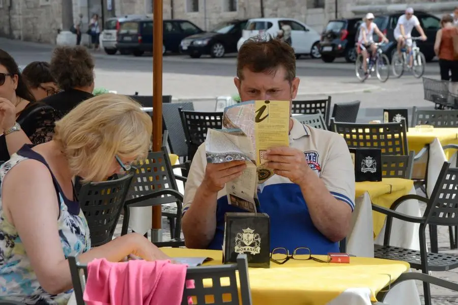 Turisti a Brescia