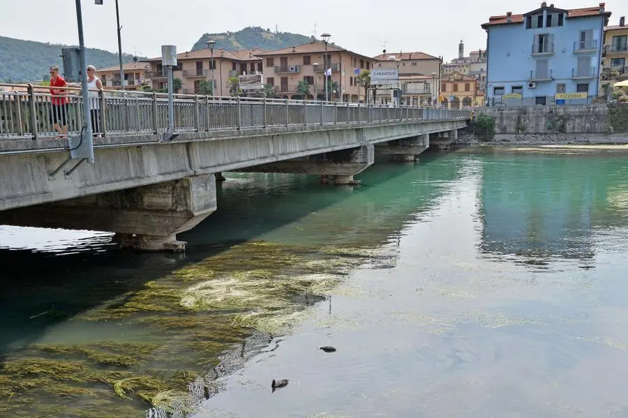 Livelli bassi nei laghi bresciani