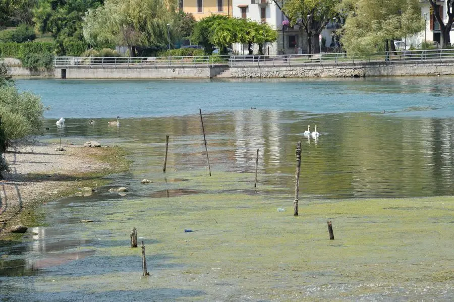 Livelli bassi nei laghi bresciani